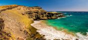 Travel photography:Hawaii Green Sands Beach, USA