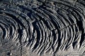 Travel photography:Lava flow ripples, Hawaii USA