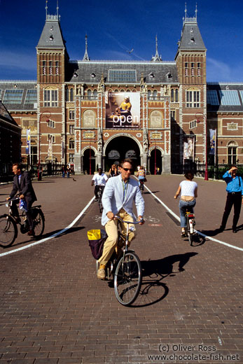 The Rijksmuseum in Amsterdam