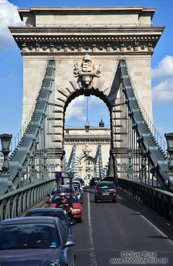 The Chain Bridge in Budapest