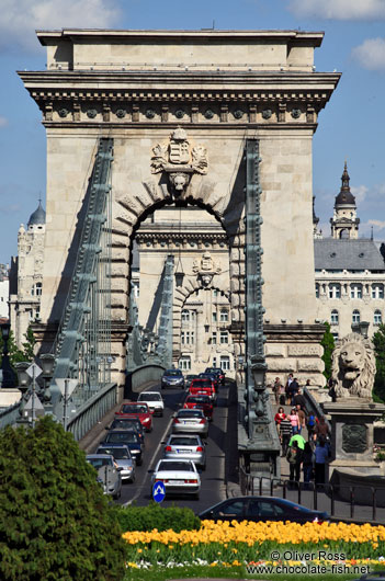 The Chain Bridge in Budapest