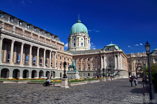 Sádor palace in Budapest castle 