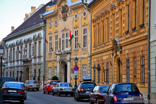Úri utca in the Budapest castle
