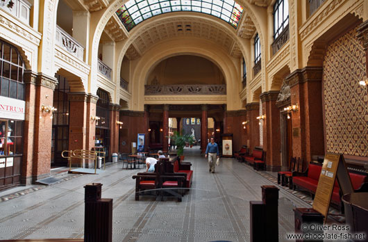 Inside the Gellért bath in Budapest