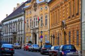 Travel photography:Úri utca in the Budapest castle, Hungary