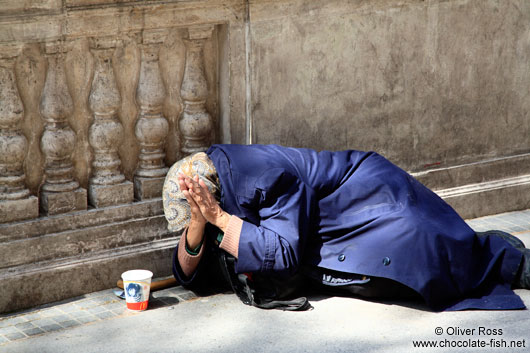 Budapest beggar 