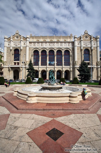 Vigadó theatre in Budapest