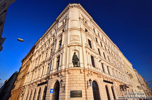 Budapest riverside facades 