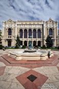 Travel photography:Vigadó theatre in Budapest, Hungary