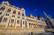 Travel photography:Budapest parliament at sunset , Hungary