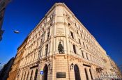 Travel photography:Budapest riverside facades , Hungary