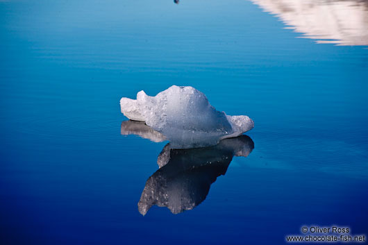 Miniature iceberg at Jökulsárlón