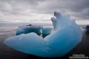 Travel photography:Icebergs washed up at the beach near Jökulsárlón, Iceland