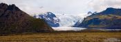 Travel photography:Skaftafellsjökull glacier , Iceland