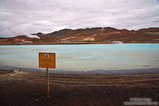 Geothermal power station near Mývatn (no swimming in this lake!)