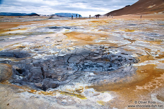 The geothermal area at Hverarönd near Mývatn