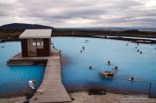 Travel photography:Jarðböð public bath near Mývatn, Iceland