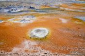 Travel photography:Small fumaroles in the geothermal area at Hverarönd near Mývatn, Iceland