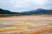 Travel photography:The geothermal area at Hverarönd near Mývatn, Iceland