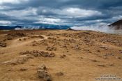 Travel photography:The geothermal area at Hverarönd near Mývatn, Iceland