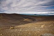 Travel photography:The crater of Hverfjall volcano, Iceland