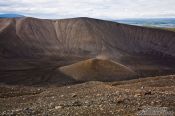 Travel photography:The crater of Hverfjall volcano, Iceland