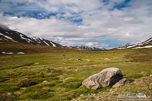 Landscape near Siglufjörður