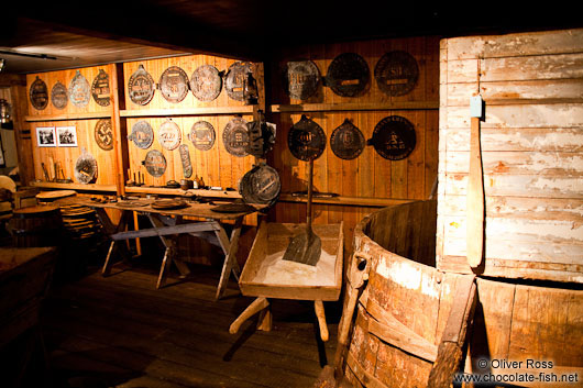 Inside the Siglufjörður herring museum