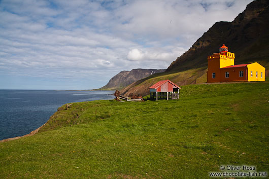 The Sauðanes lighthouse