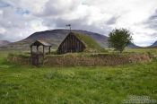 Travel photography:Grafarkirkja church, Iceland