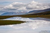 Travel photography:Sauðárkrókur landscape in the Skagafjörður fjord, Iceland