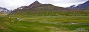 Travel photography:Glacial landscape near Siglufjörður, Iceland