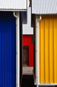 Travel photography:Colourful houses in Siglufjörður, Iceland