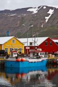 Travel photography:Siglufjörður harbour, Iceland