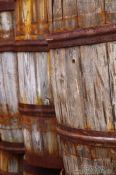 Travel photography:Barrels outside the Siglufjörður herring museum, Iceland