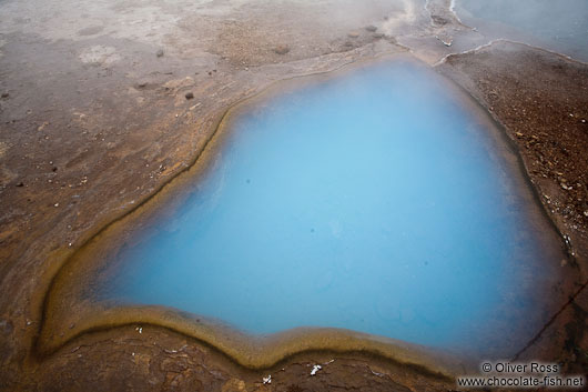 Geothermal pool at the Geysir Centre on the Golden Circle tourist route