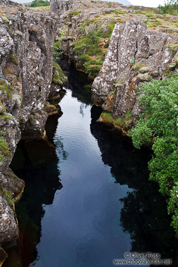 River on the Golden Circle tourist route