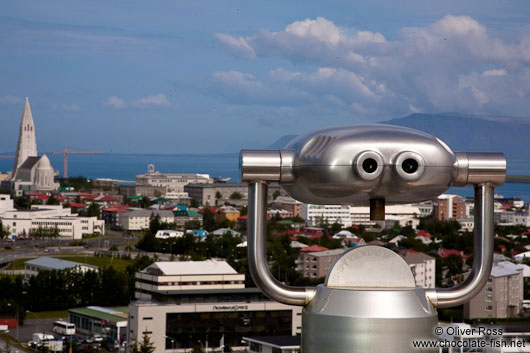 View of Reykjavik from the Perlan