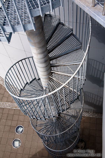 Staircase at the Reykjavik Perlan