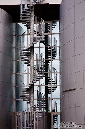 Staircase at the Reykjavik Perlan