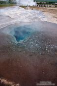 Travel photography:Geothermal pool at the Geysir Centre on the Golden Circle tourist route, Iceland