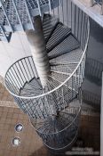 Travel photography:Staircase at the Reykjavik Perlan, Iceland