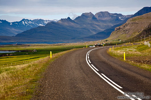 Road near Berufjörður