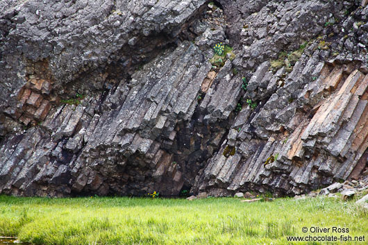 Basalt formations near Djúpivogur