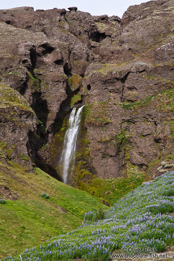 Waterfall near Skeiðarársandur