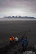 Travel photography:View of the Hvannadalshnjukur mountain from Ingólfshöfði, Iceland