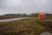 Travel photography:Mountain shelter at Þorgrímsstaðir, Iceland