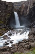 Travel photography:Waterfall at Öxir, Iceland