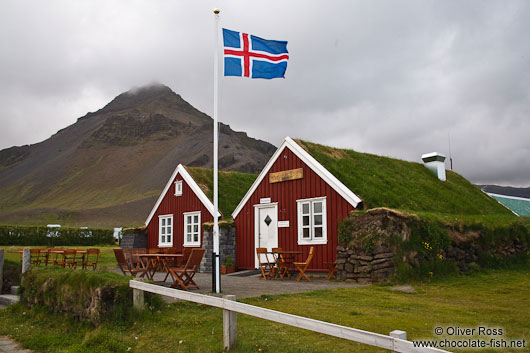 Traditional houses in Arnarstastapi