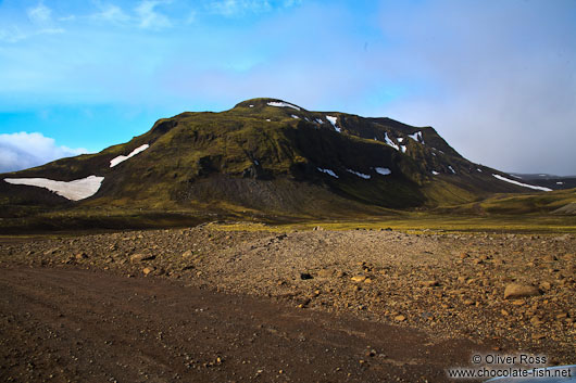 Mountain region near Snæfellsjökull volcano